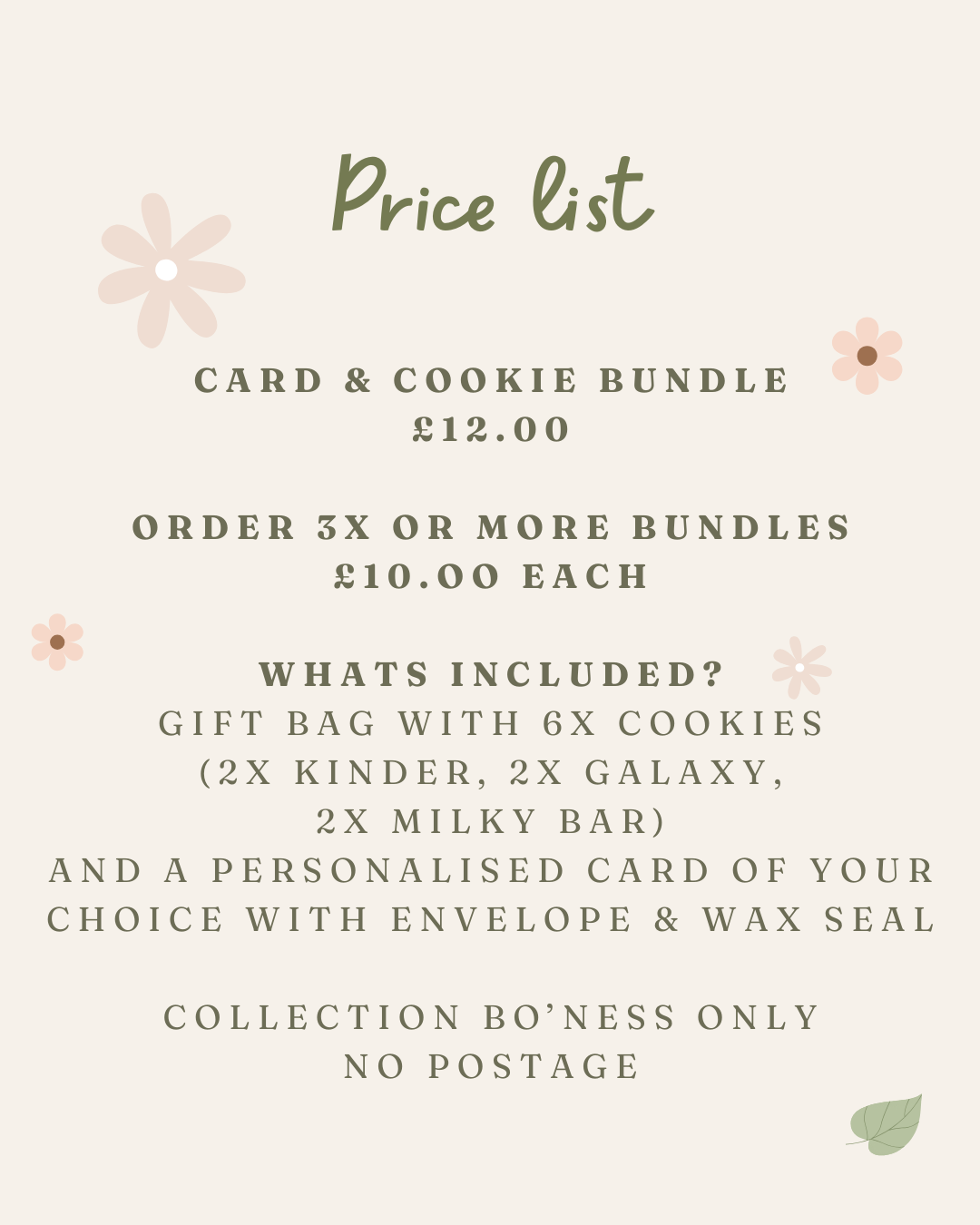 Teacher Card and Cookie Bundle 1