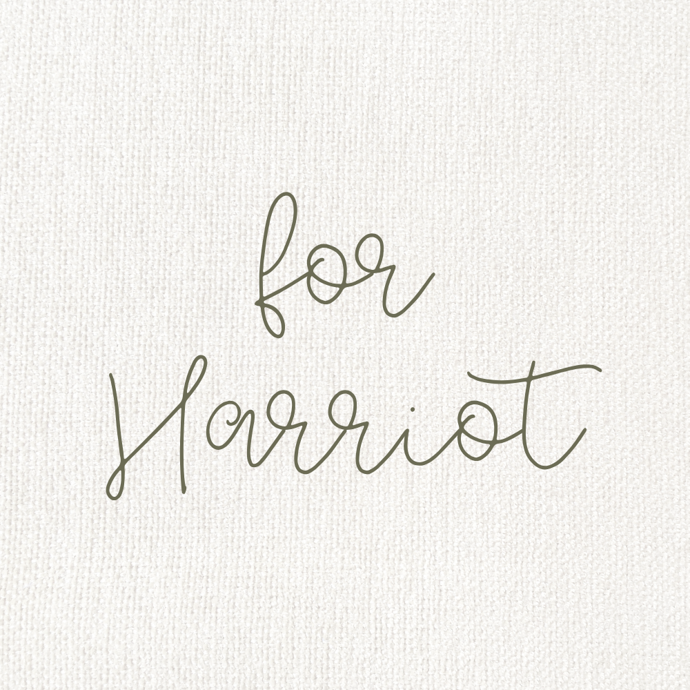 Custom for Harriot