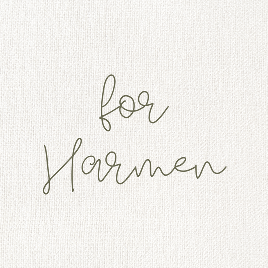 Custom for Harmen