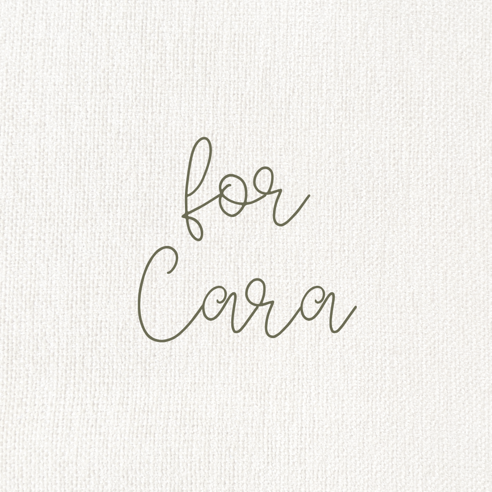 Custom for Cara