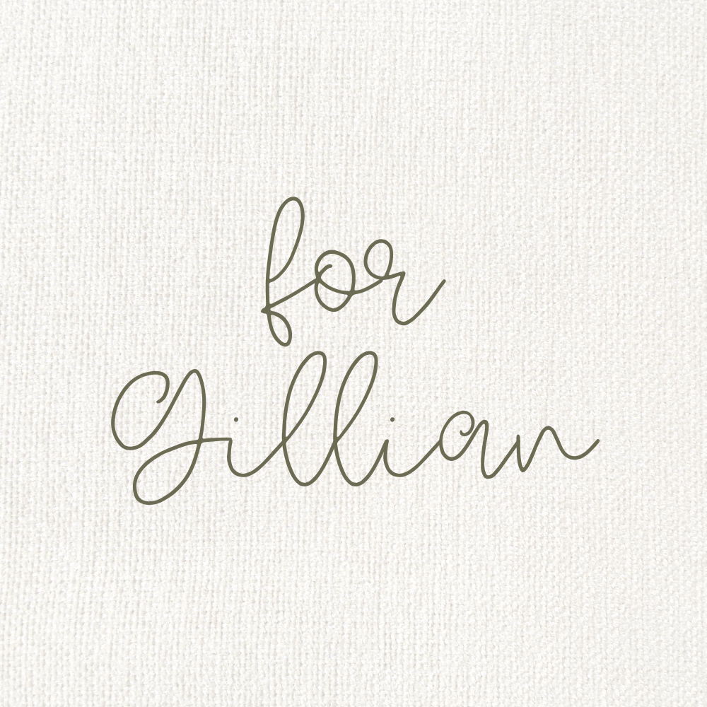 Custom for Gillian- Invitations