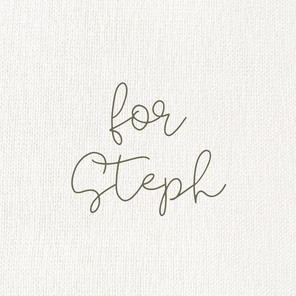 Custom for Steph- Invites