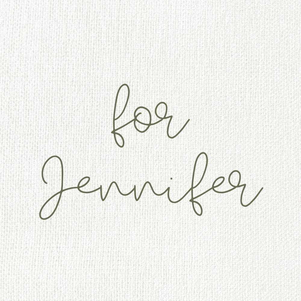 Add on for Jennifer