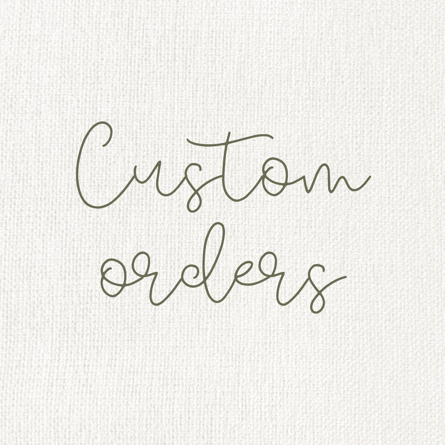 Custom for Laura C