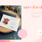 Highland Cow Save the Dates, Scottish Wedding Invitations