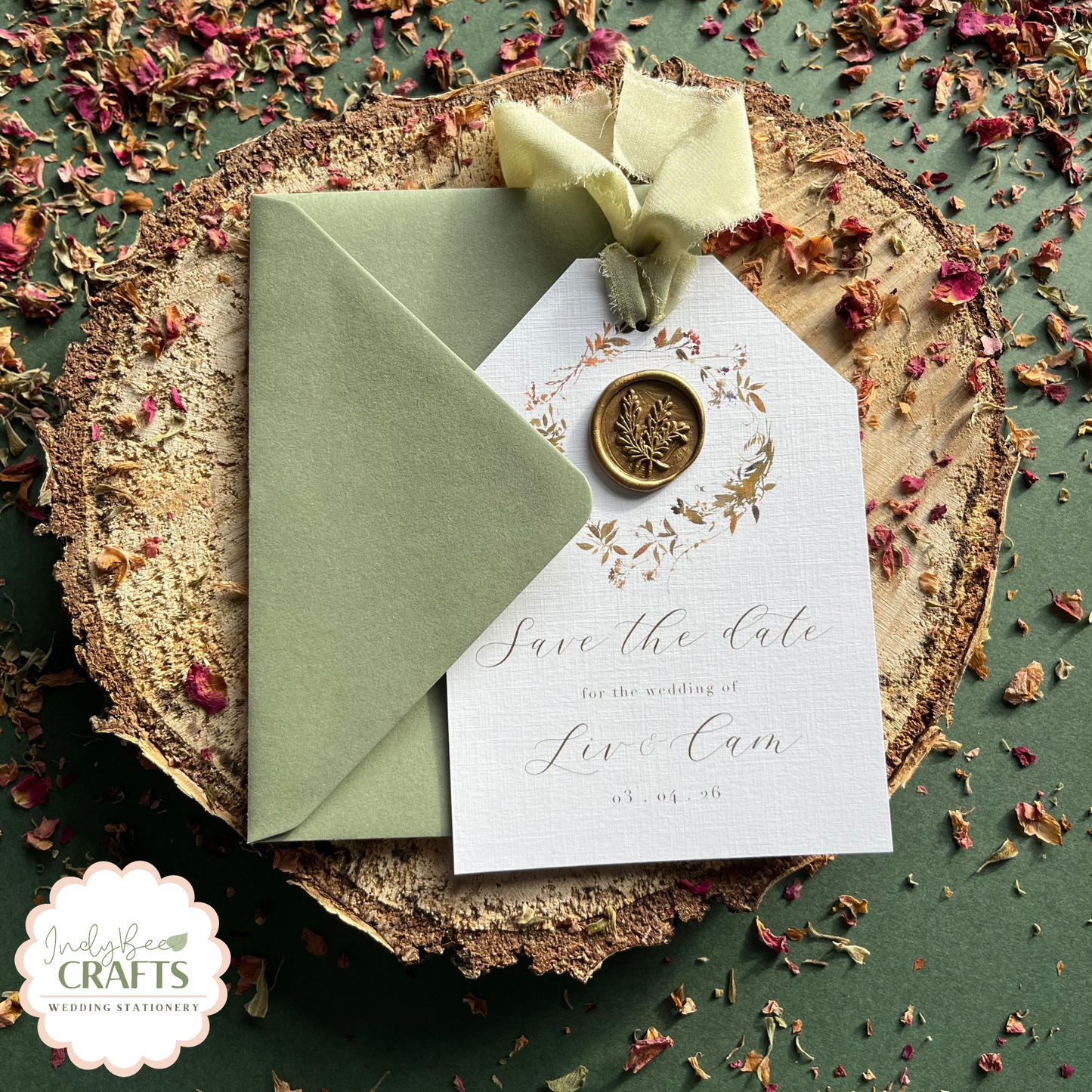 Wax Seal Save the Date