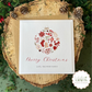 Personalised Bauble Christmas Card