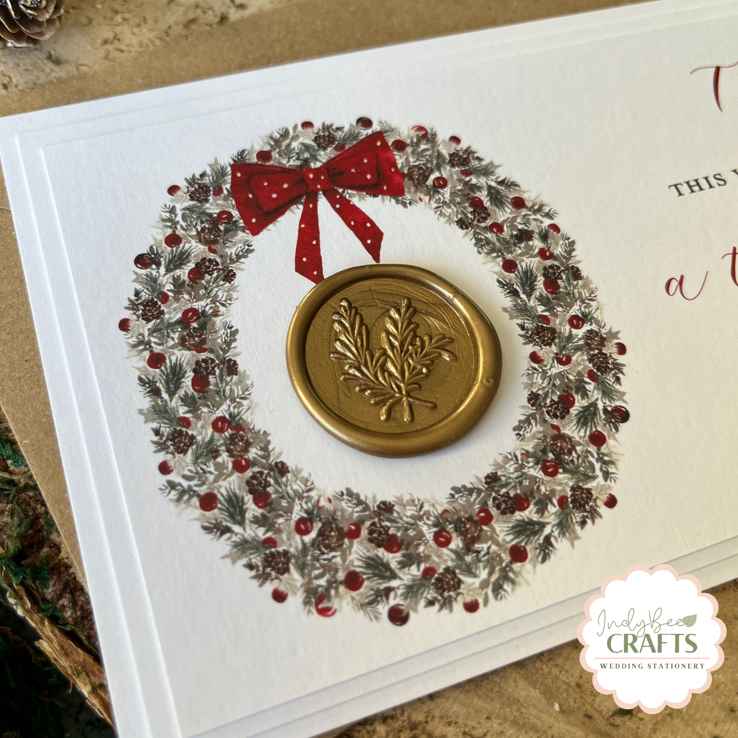 Wax Seal Personalised Gift Voucher