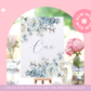 Table Numbers for Wedding | Dusty Blue Table Numbers | Wedding Decor