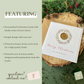 Rustic Wreath Personalised Christmas Card with Wax Seal