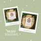 Rustic Wreath Personalised Christmas Card with Wax Seal