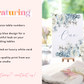 Table Numbers for Wedding | Dusty Blue Table Numbers | Wedding Decor