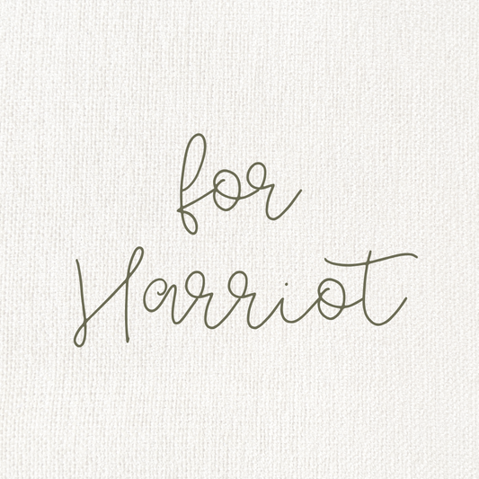 Custom for Harriot