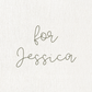 Custom for Jessica- Invitations