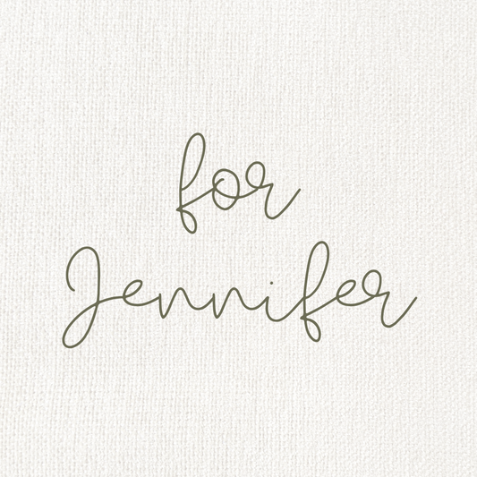 Add on for Jennifer