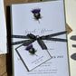Minimal Thistle Wedding Invitation Set | Rustic Wedding Stationery | Tartan Ribbon | Scottish Wedding