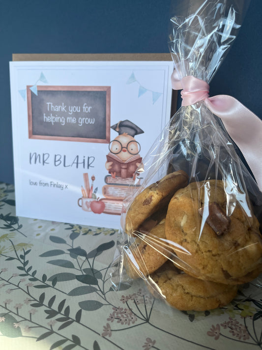 Teacher Card & Cookie Bundle 2