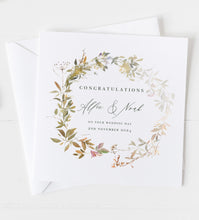 Load image into Gallery viewer, Personalised &#39;On Your Wedding Day&#39; Card
