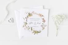 Load image into Gallery viewer, Personalised &#39;On Your Wedding Day&#39; Card
