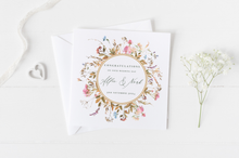 Load image into Gallery viewer, Personalised &#39;On Your Wedding Day&#39; Card
