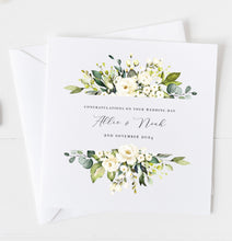 Load image into Gallery viewer, Personalised &#39;On Your Wedding Day&#39; Card
