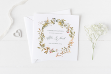 Load image into Gallery viewer, Personalised &#39;On Your Wedding Day&#39; Card
