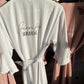 Personalised Bridal Ruffle Robe