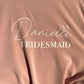 Personalised Bridal Ruffle Robe