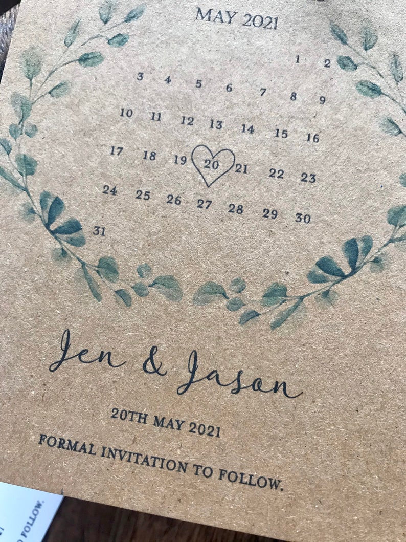 Pencil Us In Save The Date