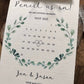 Pencil Us In Save The Date