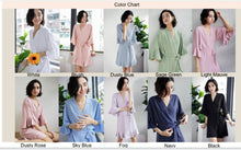 Load image into Gallery viewer, Personalised Bridal Ruffle Robe
