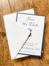 Load image into Gallery viewer, Watercolour Thistle Save the Date
